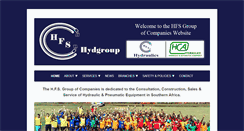 Desktop Screenshot of hydgroup.co.za