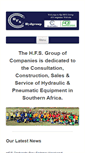 Mobile Screenshot of hydgroup.co.za